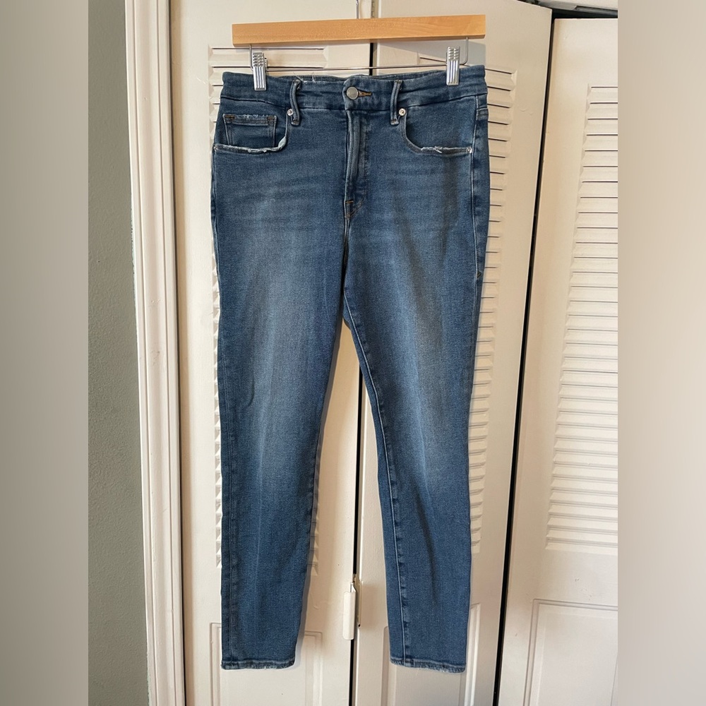 Good American Women's Skinny Jeans in Blue